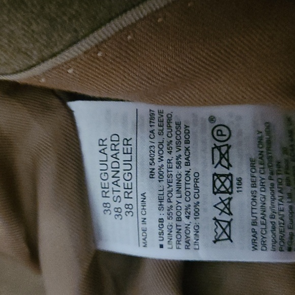 Banana Republic 100% wool. Great for fall. NWT - Picture 4 of 7